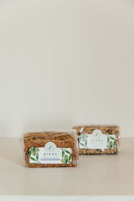 Pecan Rusks Sweetened With Dates | Pecans by Pikan {pikan.co.za}